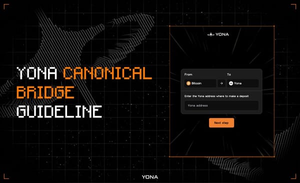 Yona Network Canonical Bridge Guideline