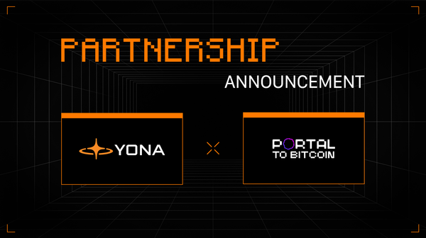 Yona Network Announces Partnership with Portal to Bitcoin